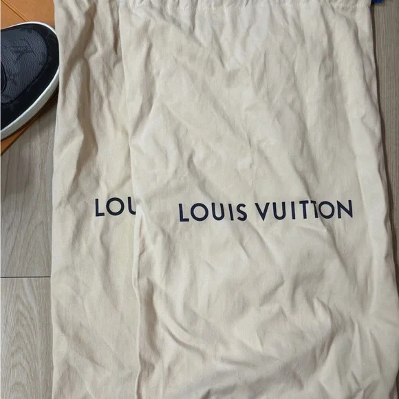 Louis Vuitton Black and Gray High-Top Sneakers - Picture 11 of 12